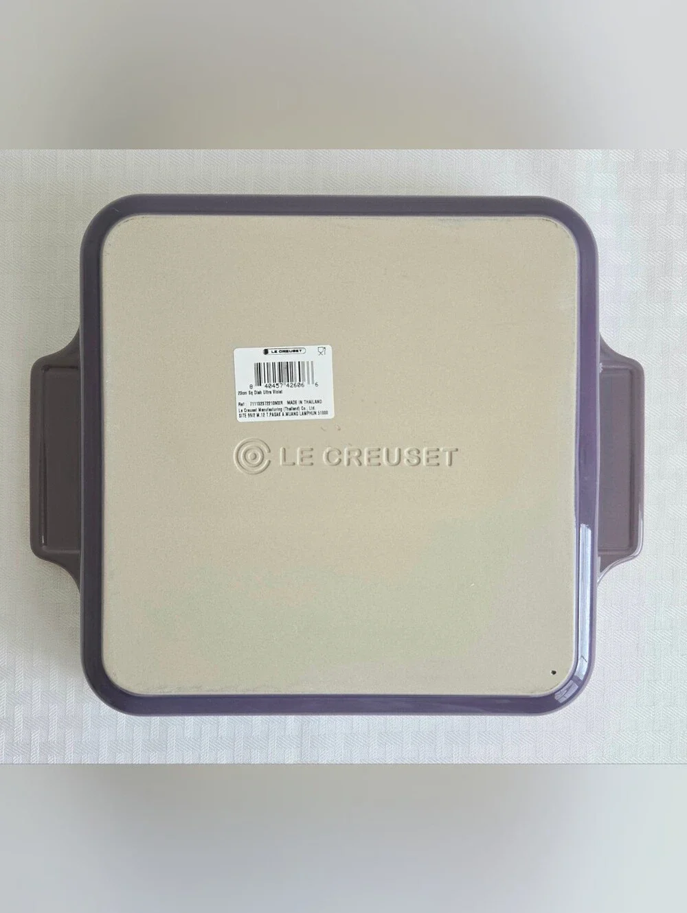 Le Creuset Square Baking Dish 23cm 9x9 ULTRA VIOLET Purple Discontinued HTF NWOB